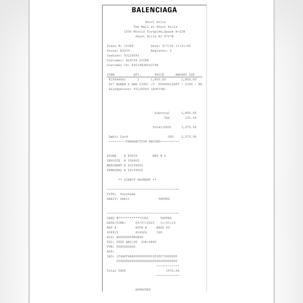 COPY - Balenciaga XS Ville Bag - Picture 4 of 4